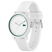 LACOSTE LAC2011169 BEYAZ SİLİKON KORDON UNISEX KOL SAATİ - 2