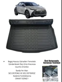 Sahler Toyota C-HR 2 2023+ Uyumlu 4.5D Premium Havuzlu Oto Paspas ve Liner Marka 3D SES SİSTEMSİZ Bagaj Havuzu thumbnail 2