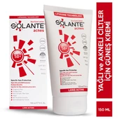 Solante Acnes Spf 50 150 ML Yağsız Güneş Kremi - 1