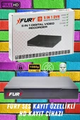 FURY 2 Kameralı 6 Warm Led Gece Renkli Görüş-Cepten İzle-Su Geçirmez Güvenlik Kamerası Seti 320GB - 3