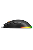 Everest SGM-L1 LUMOS Siyah 6400dpi RGB Ledli Makrolu Gaming Oyuncu Mouse thumbnail 4