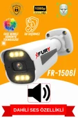FURY 6 Kameralı Ip Güvenlik Kamerası Seti Sesli 4mp Gece Renkli Su Geçirmez 1506s 320GB thumbnail 4