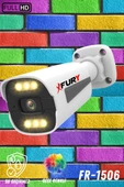 FURY 2 Kameralı 6 Warm Led Gece Renkli Görüş-Cepten İzle-Su Geçirmez Güvenlik Kamerası Seti 320GB - 4