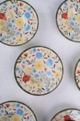 Tabak Evi Porselen Fiori Çay Tabağı Seti 12cm 6 Parça BNS6CTPRS1217 - 3