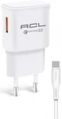 ACL   M4 3.1A 18 Watt 1xUSB-A Type-C Kablo  Seyahat Şarj - 3