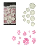 Şeker Hamuru Kalıbı Çiçekler Plastik Kesici 10 Lu - 1