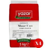 Yazar Ekmeklık (Karadeniz) Mısır Unu 5 Kg X 4 Paket thumbnail 1