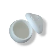 Dekoratif Mantar Vazo ve Lotus Mumluk Seti thumbnail 2