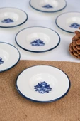 Tabak Evi Porselen Stella Çay Tabağı Seti 12cm 6 Parça BNS6CTPRS1214 - 2