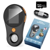 TechTic Dijital Mini El Mikroskobu 2İnç Ekran 1080 P 500X Video-Fotoğraf 8LED Tekstil Cilt Analizi thumbnail 1