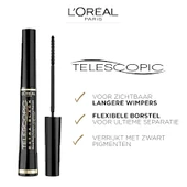 L'Oreal Paris Telescopic Carbon Black Maskara - Siyah - 3