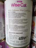 Wise Cat Kısırlaştırılmış Kedi Konserve Somon Balıklı 5 ADET - 2