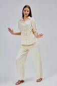 Taş Rahat Kesim Gömlek Pantolon Takım - 6