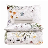 Altınbaşak Creaforce Fiora Marble Çift Kişilik Nevresim Takımı - 4