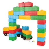 PİLSAN TUĞLA BLOK VE ARABA SETİ (43PARÇA) - 2