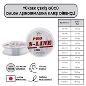 Hayalet Olta Misinası - Japon Materyal - 150 Metre - Pro S-Line - 0,30mm thumbnail 2