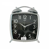 Dekoratif Masa ve Duvar Saati Peter Saat Gri Renk 30 CM thumbnail 1