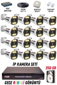 FURY 16 Kameralı Ip Güvenlik Kamerası Seti 4mp Gece Renkli Su Geçirmez 1506 250GB thumbnail 1