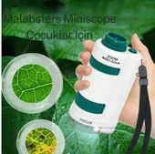 TechTic Dijital Mikroskop Seti 60-180x Büyütme El Mini Eğitici Çocuk Mikroskobu 21 Parça Eğitici Set - 7
