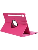 Samsung Galaxy Tab S9 FE Uyumlu SM X510 10.9 inç Döner Standlı Tablet Kılıfı thumbnail 7