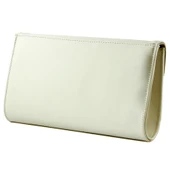 Erkan Saçmacı Ten Saten Zincir Askılı Manyetik Kapaklı İç Cepli Zarif Abiye El Çantası - 2