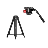 Kingjoy VT-3500S+VT3520 Profesyonel Video Tripod - 6