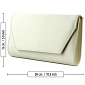 Erkan Saçmacı Ten Saten Zincir Askılı Manyetik Kapaklı İç Cepli Zarif Abiye El Çantası - 4