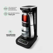 Karaca Robotea Pro 4 in 1 Konuşan Cam Çay Makinesi Black Chrome - 3
