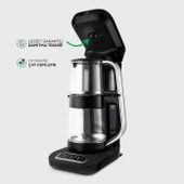 Karaca Robotea Pro 4 in 1 Konuşan Cam Çay Makinesi Black Chrome - 5