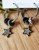 Monalisa Home  Lüks Figürlü Gösterişli Sallantılı Küpe - 1