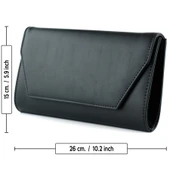 Erkan Saçmacı Siyah Zincir Askılı Manyetik Kapaklı İç Cepli Zarif Abiye El Çantası - 6