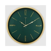 Dekoratif Duvar Saati Gold 50 CM - 1