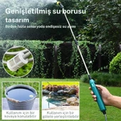 TechTic Yüksek Basınçlı Taşınabilir Elektrikli Bahçe Püskürtücü 3 Nozullu 2400mAh Bahçe Sulama Aracı - 6