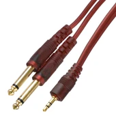 TUNEX 3,5 Mm St 2X6,3 Mm Mono ERKek 1,5 Mt Slikonl MR-600 thumbnail 2