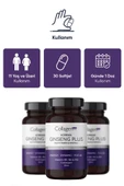 Collagen Forte Platinum Kırmızı Kore Ginseng Plus, Hidrolize Kolajen, Vitamin B5-b6-b12 & Çinko, Softgel 1000mg - 4