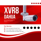 DAHUA 8 KAMERA AHD FULL HD GÜVENLİK KAMERASI GÜVENLİK SİSTEMİ FULL TAKIM SET 1 TB HDD - 2