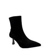 Hobby 2660 Hakiki Deri İnce Topuklu Kadın Bot thumbnail 10