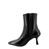 Hobby 2660 Hakiki Deri İnce Topuklu Kadın Bot thumbnail 8