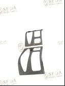 VW T4 Transporter Van 1995 > 2003 Stop Çerçevesi 2 Prç. P. Çelik thumbnail 3