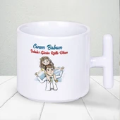 Sevginizi Hediyeye Dönüştürün! Canım Babam Babalar Günün Kutlu Olsun Yazılı T Kupa Bardak thumbnail 1