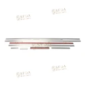 Citroen C4 HB 2005 > 2010 Cam Çıtası 8 Prç. P. Çelik thumbnail 4