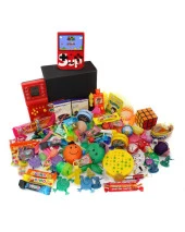 Nostaljik Bakkal Özel Gıda Ve Oyuncak Kutusu , Kırmızı Tetris Ve Kırmızı Atarili - 1