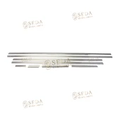 Citroen C4 HB 2005 > 2010 Cam Çıtası 8 Prç. P. Çelik thumbnail 3