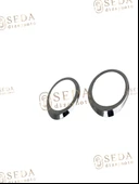 Fiat Doblo 1 Facelift Panel Van/Lav 2006 > 2010 Sis Farı Çerçevesi 2 Prç. P. Çelik thumbnail 1