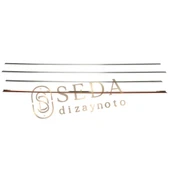 Toyota Corolla SD 2007 > 2012 Cam Çıtası 4 Prç. P. Çelik thumbnail 3