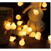 Beyaz Top Led Gün ışığı Pilli 2 Kademeli - 1
