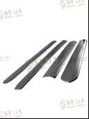 Fiat Doblo 2 Panel Van/Lav 2010 > Yan Kapı Çıtası 4 Prç. P. Çelik thumbnail 3