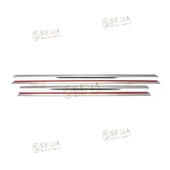 Dacia Sandero 1 HB 2008 > 2012 Cam Çıtası 4 Prç. P. Çelik thumbnail 4