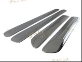 Fiat Doblo 1 Facelift Panel Van/Lav 2006 > 2010 Yan Kapı Çıtası 4 Prç. P. Çelik (Geniş) thumbnail 5