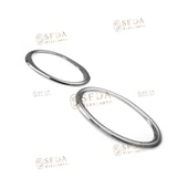 VW Jetta 6 SD 2011 > 2014 Sis Çerçevesi 2 Prç. P. Çelik thumbnail 1